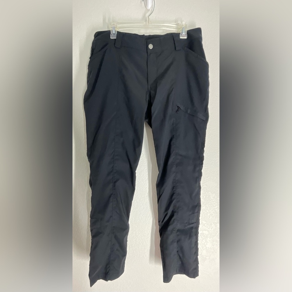 Duluth Trading Co Women Dry on the Fly Slim Leg Pants Black Outdoor Chic 14 X 33 - Picture 5 of 16
